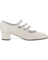 CAREL PARIS - Kinette Leather Mary Jane Pumps - Lyst