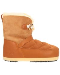 Moon Boot - Suede Sheepskin Boots - Lyst