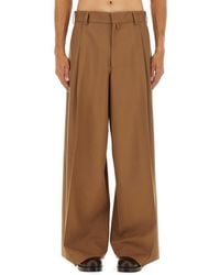 Dries Van Noten - Wide Pleated Pants - Lyst