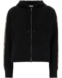 Burberry - Solid Hood Sweatshirt - Lyst