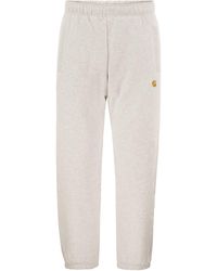 Carhartt - Sweat Joggers With Embroidered Logo - Lyst