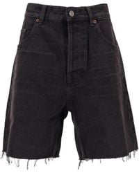 Saint Laurent - Egg Bermuda - Lyst