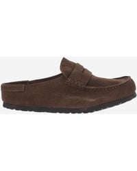 Birkenstock - Naples Suede Loafers - Lyst