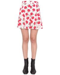 Moschino - Cotton Poplin Shorts - Lyst