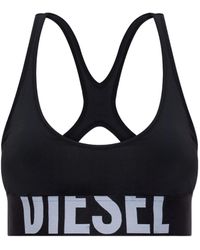 DIESEL - Reggiseno Sportivo Allison-D-Pop Con Logo - Lyst