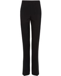 Ferragamo - Wool Trousers - Lyst