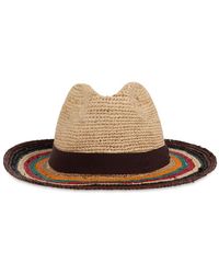 Paul Smith - Chapeau Fedora Signature Stripe - Lyst