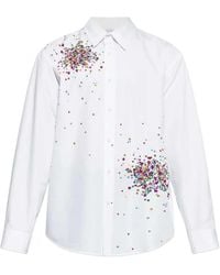 Dries Van Noten - Shirt 00910-Caper Emb 3293 M.W.Shirt - Lyst
