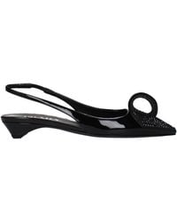 Prada - Patent Leather Sandals - Lyst