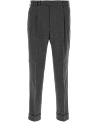 PT Torino - Cotton-Wool Blend Pants - Lyst