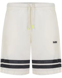 Barrow - Shorts Gemaakt Van Vanille -katoen. - Lyst