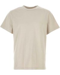 Entire studios - Sand Cotton T Shirt - Lyst