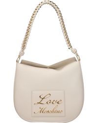 Love Moschino - Shoulder Bags Polyurethane/Ivory - Lyst