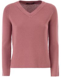 Weekend by Maxmara - Wkdago Boxy Katoenen Trui - Lyst