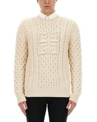 Givenchy - Jersey With Logo - Lyst