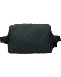 Burberry - Zaini E Marsupi Uomo Nylon Verde/Vite - Lyst