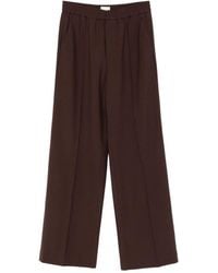 Closed - Wimona Wool Blend Trousers - Lyst