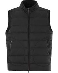Herno - Down Waistcoat - Lyst