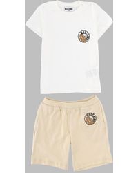 Moschino - T-Shirt And Shorts Set - Lyst