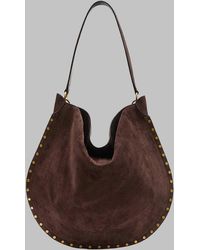 Isabel Marant - Isabel Marant Soft Calf Leather Hobo Bag - Lyst