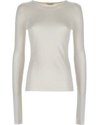 JW Anderson - Solid Round Neck T-Shirt - Lyst