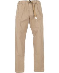 White Sand - Pantalone Lungo Gabardine - Lyst