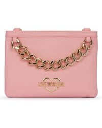 Love Moschino - Logo Lettering Crossbody Bag - Lyst