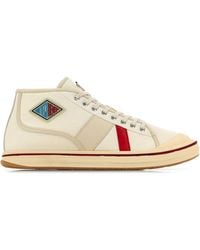 Bottega Veneta - Canvas Summer Sneakers - Lyst