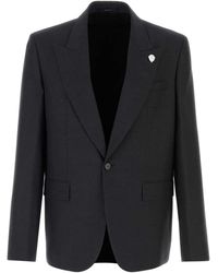 Gucci - Notched Lapel Blazer - Lyst