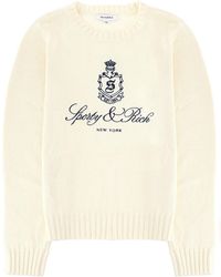 SPORTY&RICH - Jersey With Logo - Lyst