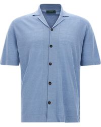 Zanone - Camicia A Manica Corta - Lyst