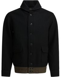Buzz Rickson's - Chaqueta bomber de lana - Lyst