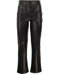 Max Mara - Sublime Coated Fabric Trousers - Lyst