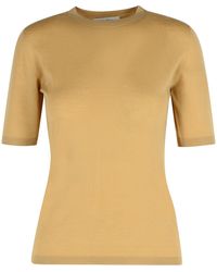 Max Mara - 'Gerico' Sand Virgin Wool Sweater - Lyst