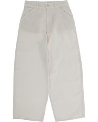 Lemaire - Cotton Trousers - Lyst