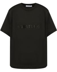 Helmut Lang - Tee.Hvy Ever O04Hm599 Logo - Lyst