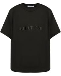 Helmut Lang - Tee.Hvy Ever O04Hm599 Logo - Lyst