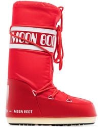 Moon Boot - Bottes de neige en nylon d'icône de la lune - Lyst