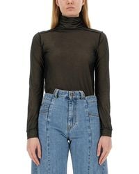 Maison Margiela - Viscose Jersey Bodysuit - Lyst