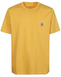 Carhartt - S/S Pocket Cotton T Shirt - Lyst