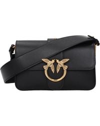 Pinko - Crossbody Bags Love One Leather - Lyst