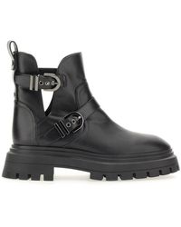 Stuart Weitzman - Maverick Bedford Motorcycle Boot - Lyst