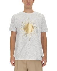 Vivienne Westwood - T-Shirt With Distinctive Sun Logo Design - Lyst