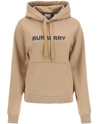 Burberry - Hoodie Met Logoprint - Lyst