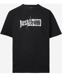 Just Cavalli - T-Shirt Cotton - Lyst