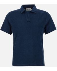 Mc2 Saint Barth - Cotton Terry Polo - Lyst