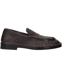 Bottega Veneta - Daddy Loafers/Dark Chocolate Leather - Lyst