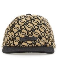 Stella McCartney - Classic Embroidered Baseball Hat With Hard Visor - Lyst