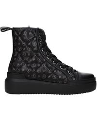 Pollini - Sneakers Donna Poliuretano Nero - Lyst