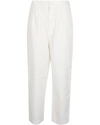 Sarahwear - Cotton Trousers - Lyst